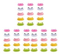 DOITOOL Cartoon Animal Pattern Toothpaste Tube Squeezer Portable Bathroom Tube Dispenser for Daily Use Easy Roll Squeezer for Toothpaste and Cream