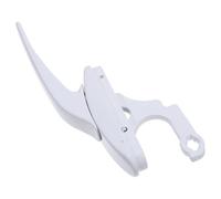 DOITOOL Casement Window Locking Handle - White Lockable Latch & Crank Smooth Operation Replacement Offset Secure Locking Lever for Sliding & Exterior Windows