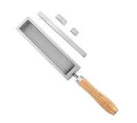 DOITOOL Cast Iron Metal Casting Slot Mold for Gold Silver Melting Refining Iron Wood Ingot Mold Tool Portable for Precious Metals Bar Making