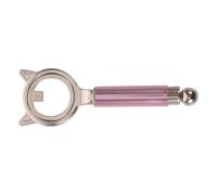 DOITOOL Cat Eye Magnet Nail Tool with Dual Design and Portable Metal Body, Pink Cat Ear and Hollow Circle Shape Magnetic Wand for Manicure, for Home and Travel Use by Professionals
