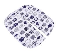 DOITOOL Cat Litter Box Door Curtain for Self-cleaning Automatic Litter Pan Privacy Screen White Flap Compatible with Midea Smart Cat Toilet Accessory for Indoor Use