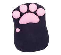 DOITOOL Cat Paw Mouse Pad Kawaii Office Desk Accessory with Ergonomic Wrist Support Non Slip Base Comfortable Gaming Mouse Mat for Home and Work