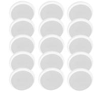 DOITOOL Ceiling Hooks and 30pcs Self Adhesive Hooks White Strong Sticky Small Space-Saving Multifunctional Solution for Hanging Lanterns Decorations