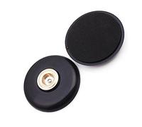 DOITOOL Cello End Pin Holder Non Slip Rug Pad Black Gold- Insert Plastic 9cm Diameter Glossy Walnut-effect Floor Protection for Violoncello