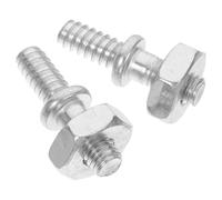 DOITOOL Chainsaw Replacement Studs and Nuts Set 2Pcs Sturdy Hardware Compatible with Chainsaw Guide Bar for Pruning and Maintenance