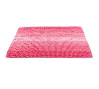 DOITOOL Chenille Non-slip Bath Mat 40x60cm Pink Quick-dry Water Absorption Shower Rug for Bathroom Floor Home Decor