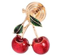 DOITOOL Cherry Shaped Zinc Alloy Cabinet Knob Easy to Install Drawer Pull Handle for Vintage Modern Decor for Home Furniture Transformation