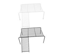 DOITOOL Chicken Ladder with Stand Rack for Rutin Chickens Hollow-out Climbing Platform for Exercise and Balance Development Large Black and White Poultry Ramp for Coop Enrichment and Pet