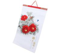 DOITOOL Chinese Style Hanging Calendar Dragon Family Wall Calendar Year 2024 2024