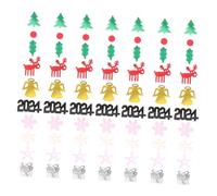 DOITOOL Christmas Confetti Festival Table Centerpiece Decor with Black Snowflake PVC Sequins Party Ornament for Year Celebration Holiday Scatter for Invitations and DIY Craft Supplies