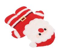 DOITOOL Christmas Santa Embroidered Iron Patch Large Durable Stitching Clothing Repair Patch for Festive Apparel Bags and Hats Easy to Sew Xmas Embroidery Accessory