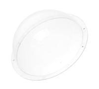 DOITOOL Clear Acrylic Camera Dome Cover Transparent Security Housing with Pre-drilled Weatherproof Impact-resistant Anti-glare Shield for Indoor Outdoor Cctv