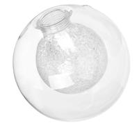 DOITOOL Clear Globe lampshade ： Elegant Clear Glass Globe Ceiling Light Shade for Indoor and Outdoor Decoration，10 * 10 * 10cm