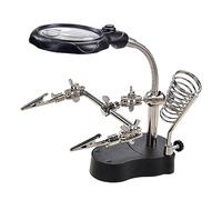 DOITOOL Clip-on Magnifying Glasses Led Magnifying Lamp for Main Board Repair Easy to Carry
