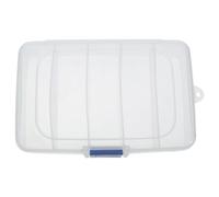 DOITOOL -compartment Western Blot Incubation Box with Plastic Lid for Laboratory Use, Featuring Visual Sample Tracking and Space-saving Design for Research and Experimental Storage