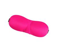 DOITOOL Contoured Eye Mask Lightweight Comfortable Sleeping Mask for Travel Work Naps Adjustable Breathable Design Eye Cover for Relaxation Rosy