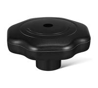 DOITOOL Cooking Pan Lid Knob Pot Grip Modern Pot Lid Knob Aluminum Replacement for Pressure Cooker Feature Heat Knurled Black