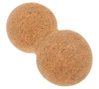 DOITOOL Cork Massage Ball for Muscle Relaxation and Self-Massage with High Carrying Capacity, Suitable for Back and Neck Wellness Routine, Natural Cork Material, Anti-Slip Design