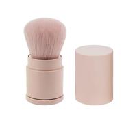 DOITOOL Cosmetic Makeup Brush and Powder No Shedding and Plastic Handle Fluffy Blush Brush with Soft Fiber Hair for Blending Foundation for Makeup on Smooth Skin, for Ladies