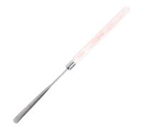 DOITOOL Cosmetic Makeup Spatula Mixing Tool, Stainless Steel and Acrylic Jar Spatula, Nail Pigment Blending Stick, Pink, for Beginners and Makeup Artists, Home Use and Settings