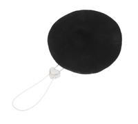 DOITOOL Cozy French Artist Style Pet Beret Hat for Small Dogs and Cats Lightweight Warm Winter Headband with Secure Fit Cute Cartoon Puppy and Kitten Costume Accessory for Holidays and