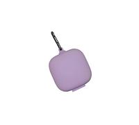 DOITOOL Creative Headphone Protection Box with Metal Buckle Durable Wireless Headset Storage Case and Silicone Skin Compatible with Pro Headset Grey Purple