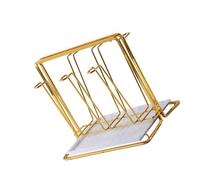 DOITOOL Creative White Metal and Plastic Cup Storage Rack with Drip Tray for Kitchen Use, Featuring Ventilation and Breathable Design to Prevent Bad Substances, Bottle and Mug Draining