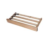 DOITOOL Creative Wooden Log Calendar Perpetual Desk Decoration Vintage Style Decorative Calendar Blocks for Living Bedroom Office Use