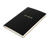 DOITOOL Creative Writing Notebook Thick Diary Notepad for Home Office School for Plans Ideas Sketches for Friends Black