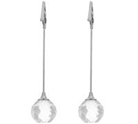DOITOOL Crystal Ball Place Card Holders and Elegant Iron Clips 2pcs with Firm Grip Stylish Photo Memo Clips 5.9-inch Table Number Display Stands for Weddings, Parties, and Gatherings