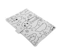 DOITOOL Cute Cartoon Fabric Book Cover Protector Washable Diary Cover Material Reusable Stretchable Book Sleeve for Hardcover for Reading The Go