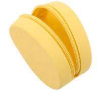 DOITOOL Cute Silicone Coin Purse Mini Wallet Round Shape Waterproof Zipper Pouch Portable for Earphone Cable Storage and Convenient Small Money Bag