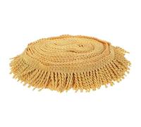 DOITOOL Decorative Fringe Trim Tassels for Sewing Cotton Yarn Tassel Trim for Curtains Sofa Lampshades Bags DIY Craft Embellishments Easy to Sew Multipurpose