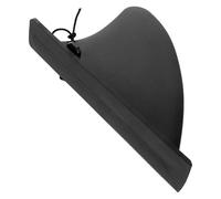 DOITOOL Detachable Black Nylon Surfboard Tail Fin for Paddleboard with Large Fish Fin Shape, Enhances Performance and Provides Improved Handling, for Sup and Water Sports