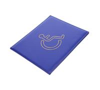 DOITOOL Disabled Certificate Holder with Multi-Slot Design Lined Protector Sleeve for Disability Cards Id Credit Bus Social Security Cards Anti-Lost Cover in Dark Blue for Everyday Use