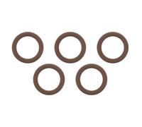 DOITOOL Diving Valve O Ring Kit 5pcs Fluororubber Seal for Air Tank | Leakproof, Resistant, High Pressure Maintenance, Universal Fit for Diving Cylinder Valve, Brown