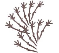 DOITOOL DIY Accessories Branch Antlers Snowman Hand Twigs for Christmas Decorations 100pcs Plastic Cute and Shopping Mall Display