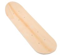 DOITOOL Diy Blank Skateboard Deck, 7-Ply Maple Unfinished Wooden Skateboard Deck, 17in Double-sided Graffiti Board for Kids/Teenage/Boys/Girls/Adults Beginners Diy Painting, Beige