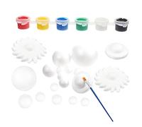DOITOOL DIY Solar System Craft Foam Planet Balls Kit for Boys and Girls 2 Sets of Polystyrene Spheres for Creative Art Projects and Home Decorations