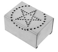 DOITOOL Dog Scent Detection Training Tin Small Stainless Steel Nosework Box with Perforated Lid for Canine Tracking and Detection Practice
