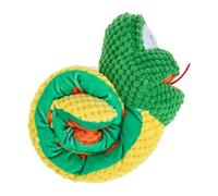 DOITOOL Dog Training Toy and Dog Chewing Toy Washable Snake Shape Measuring 60X7.5X4Cm Eye-Catching Design Promoting Blood Circulation for Pet Enrichment and Mental Stimulation