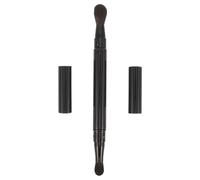 DOITOOL Double Ended Eyeshadow Brush Soft Nylon Bristles for Precise Eyeshadow Application and Smudging with Metal Handle, for Travel and Parties, Suitable for Beginners