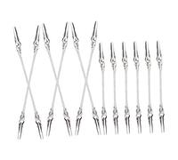 DOITOOL Double-Ended Note Clip Photo Holder Metal Alligator Clips for Diy Crafts Party Decorations and Home Office Use