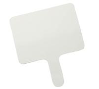 DOITOOL Double Sided Handheld Dry Erase Answer Paddle Small Whiteboard for Classroom Interaction and Student Participation