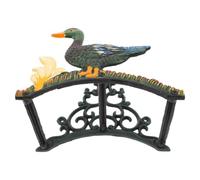 DOITOOL Duck Decorative Wall Mounted Hose Holder, Cast Iron, 25cm