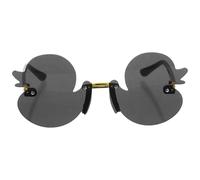 DOITOOL Duck Sunglasses for Lightweight Wear-resistant PC Material Adorable Funny Black Eyewear for Outdoor Activities and Photo Sessions
