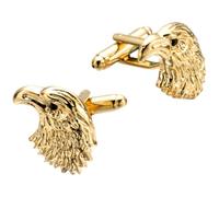 DOITOOL Eagle Head Cufflinks for Men Tuxedo Cufflinks Metal Animal for Wedding and Formal Events