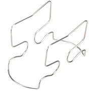 DOITOOL Ear Coffee Filter Holder Coffee Drip Bag Stand Stainless Steel Hanging with Freestanding Open Style Design Practical and Sturdy for Paper Filters