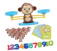 DOITOOL Educational Balance Scale with Monkey Design for Arithmetic Learning Game for Boys and Math Teaching Aid Fine Motor Skill Development Stem Early Education Gift