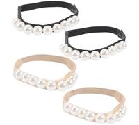 DOITOOL Elastic Shoe Straps Prevent Slipping for High Heels 2 Pairs Detachable and Adjustable Shoelaces to Keep Heels in Place Elegant Accessory for Women’s Shoes